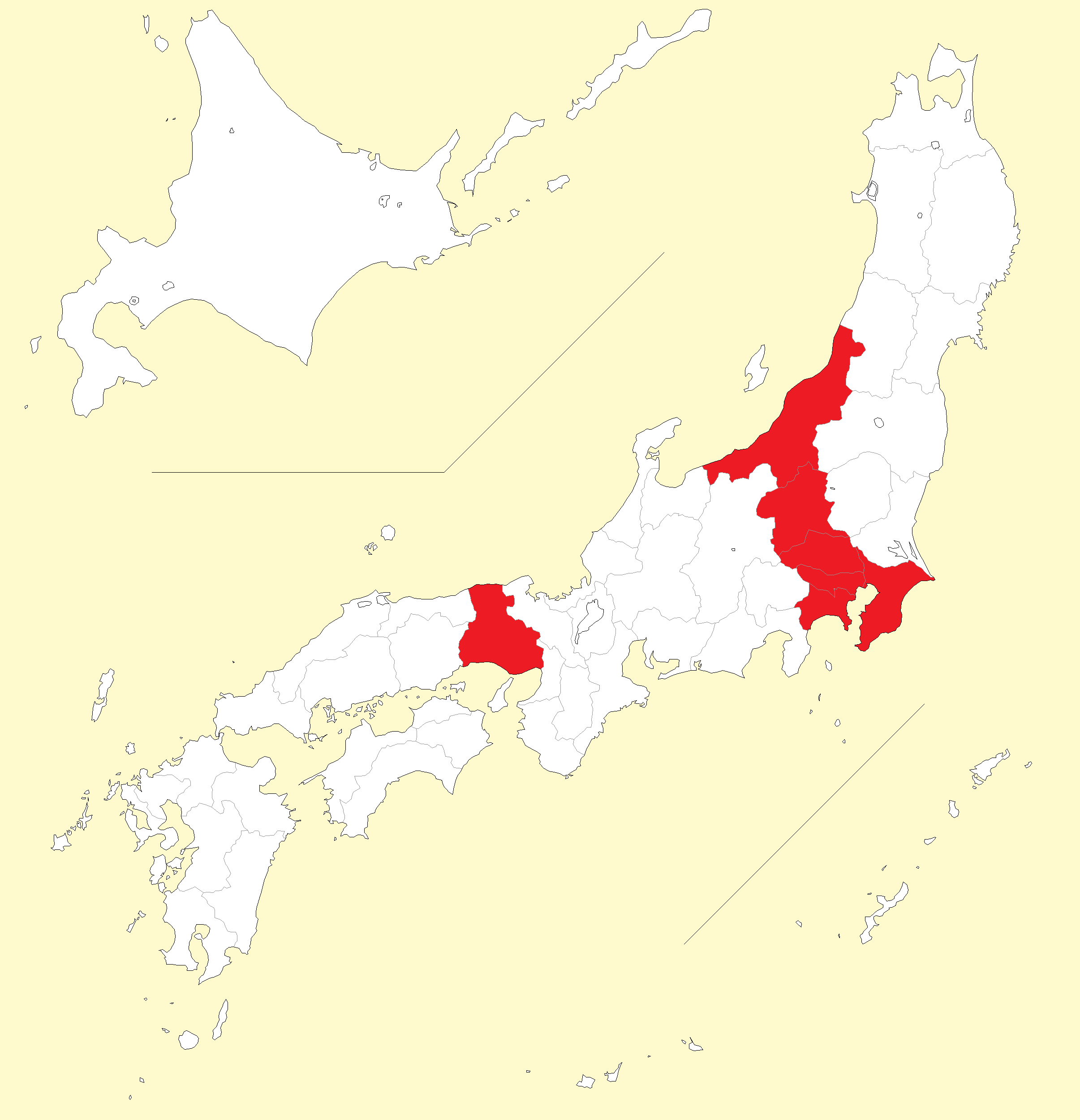 クサギカメムシ分布